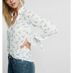 Express The Portofino Shirt Slim Fit Cinched cuff